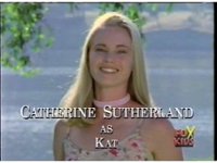 katherine turns around smiling ...